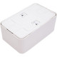 Розетка о/у 2x2P+E 16А, изол.пл., Schneider Electric Blanca [BLNRA010211] белый [8/48]