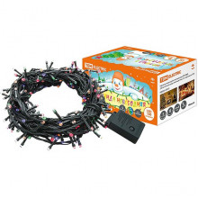 Гирлянда Нить  5м, темная, LED-100-220V, 8 режимов, МУЛЬТИ, TDM СГ 100 З [SQ0361-0010]