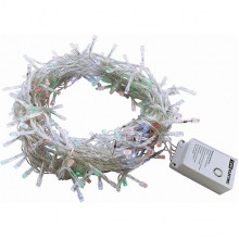 Гирлянда Нить  5м, прозр., LED-100-220V, 8 режимов, МУЛЬТИ, TDM СГ 100 [SQ0361-0002]