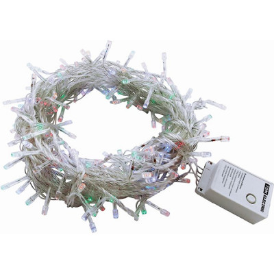 Гирлянда Нить  5м, прозр., LED-100-220V, 8 режимов, МУЛЬТИ, TDM СГ 100 [SQ0361-0002]