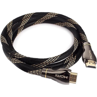 Кабель HDMI-HDMI 19M/19M  2.5м, v2.1, позол. контакты, экран, 8К, Cablexpert [CCP-HDMI8K-2.5M]