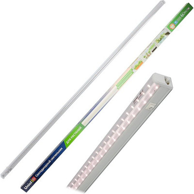 Светильник LED ФИТО 35W, 1150*22*34, IP40, 48 мкмоль/с, Uniel [ULI-P13-35W/SPLE IP40 WHITE]