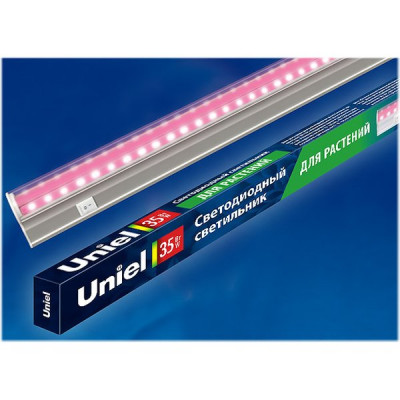 Светильник LED ФИТО 35W, 1176*23*33, IP40, 37 мкмоль/с, Uniel [ULI-P21-35W/SPSB IP40 WHITE]