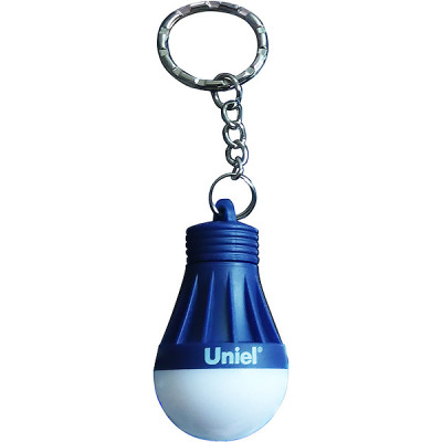 Фонарь-брелок 1LED, пластиковый корпус, 4хLR41, Uniel [S-KL023-T BLUE] синий