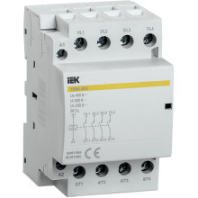 Контактор модульный КМ63-40М 63А 4п 400В AC/DC, IEK [MKK21-63-40]