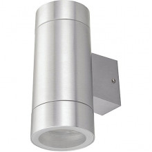 Светильник фасадный 2xGX53, IP65, 90*205*140, GL [GWL-2GX53-M-IP65 CHROM] хром