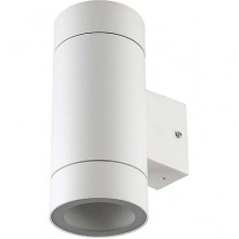 Светильник фасадный 2xGX53, IP65, 90*205*140, GL [GWL-2GX53-M-IP65 WHITE] белый
