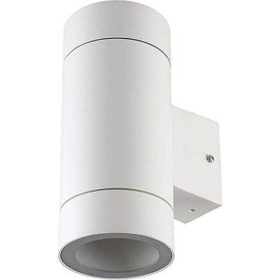 Светильник фасадный 2xGX53, IP65, 90*205*140, GL [GWL-2GX53-M-IP65 WHITE] белый
