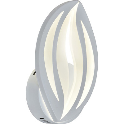 Бра LED 24W, 4000K, 270*50*160, планка, ЭС [92077/1wWT] белый