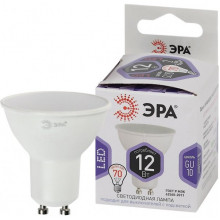 Лампа LED GU10/MR16 софит, 12W, 6000K, 960Лм, ЭРА [LED MR16-12W-860-GU10]