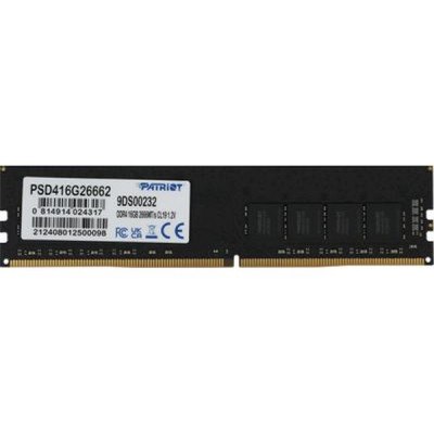 Модуль памяти DDR4-2666 16Gb PATRIOT [PSD416G26662]