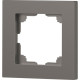 Рамка 1п, IP20, Intro Accent [6-501-09] титан