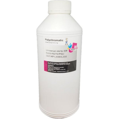 Чернила 1л. Epson L800/L200/R270/P50/XP/R200/C79/C67 Magenta Polychromatic