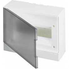 Бокс ЩРН-П 12м навесной пластик IP40, 220*300*102, с клеммами, ABB Basic E [1SZR004002A2204] серый
