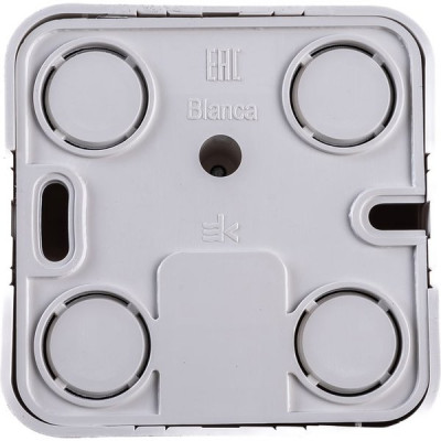 Розетка о/у компьютерная 1xRJ45 5e, изол.пл., Schneider Electric Blanca [BLNIA045003] алюминий