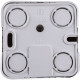 Розетка о/у компьютерная 1xRJ45 5e, изол.пл., Schneider Electric Blanca [BLNIA045003] алюминий