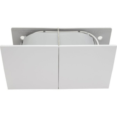Розетка с/у 2x2P+Е 16A, IP20, со штор. сдвиж.крышки, Schneider Electric ATLASDESIGN [ATN000128] белы