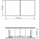 Розетка с/у 2x2P+Е 16A, IP20, со штор. сдвиж.крышки, Schneider Electric ATLASDESIGN [ATN000128] белы