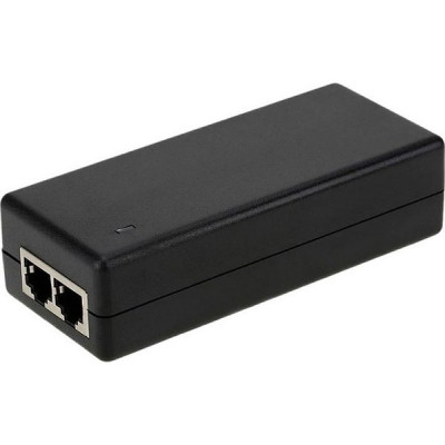 Инжектор PoE Amatek 1PoE OUT[1Gbps] + 1Uplink[1Gbps]; 30Вт; AC 220В; IP44 [AN-PI30GL]