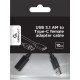 Переходник USB Type-C - USB3.0(M), пакет, Cablexpert [A-USB3-AMCF-01]