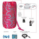 Колонка Jet.A, BT, MP3 microSD, USB, 10W, 1200mAh, красная [PBS-60 Red]