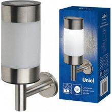 Светильник фасадный на сол/бат, 600mAh Li-Ion, IP44, Uniel [USL-F-153/MM220 SYDNEY]