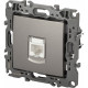 Розетка с/у компьютерная RJ45, ЭРА12 [12-3107-16][10] титан