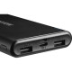 Внешняя батарея CANYON CNE-CPB1006B, батарея 10000 мАч, черная, 2xUSB 