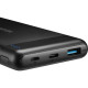 Внешняя батарея CANYON CNE-CPB1007B, батарея 10000 мАч, PD/QC3.0 18W, черная, 2xUSB