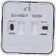 Выключатель о/у 2-кл 10А, с подсв., изол.пл., Schneider Electric Blanca [BLNVA105111] белый