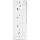 Розетка о/у 4x2P+E 16А, со шторками, изол.пл., Schneider Electric Blanca [BLNRA011411][4] белый
