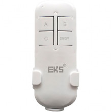Беспроводное управление освещением 3 канала по 1000W, EKS STANDARD III, белый
