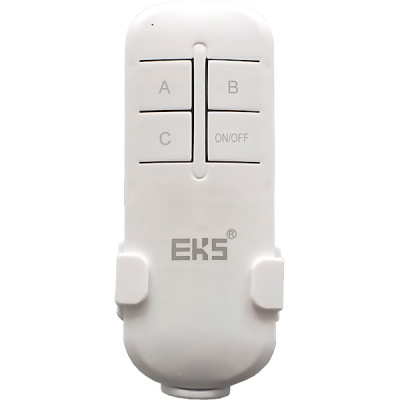 Беспроводное управление освещением 3 канала по 1000W, EKS STANDARD III, белый