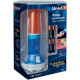 Фонарь автомобильный XP-C Cree White LED, 4хАА, Uniel [P-AT031-BB Amber-Blue] синий/красный