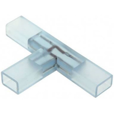 Коннектор для гибкого неона 220В SMD2835 8х16 (T-образный), GL [G-2835-T-IP20-NL]