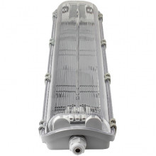 Светильник линейный для ламп 2xT8-LED  600мм, IP65, 660*112*63, Sweko [SWL-V3-2T8-60-230-AC]