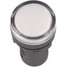 Лампа сигнальная AD22DS LED матрица d22мм 230В, IEK [BLS10-ADDS-230-K01] белый