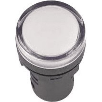 Лампа сигнальная AD22DS LED матрица d22мм 230В, IEK [BLS10-ADDS-230-K01] белый
