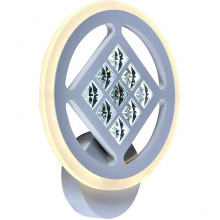 Бра LED 42W, 3000-6000К, 3360Лм, 260*287*50, планка, SVK [60181/1 WH] белый