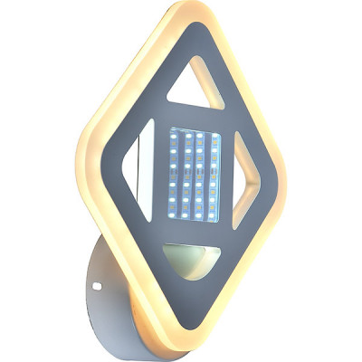 Бра LED 30W, 3000-6000К, 2400Лм, 250*240*50, планка, SVK [60227/1 WH] белый 