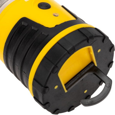 Фонарь кемпинговый 3W CREE-XPE-LED, ударопрочный пластик, пит. 3хD, REXANT rx-130 [75-0124] желтый