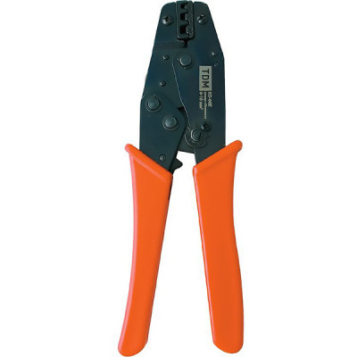 Клещи для обжима, для наконечников/гильз/разъемов, 10-35мм, TDM KO-7E [SQ1001-0004]