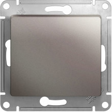 Выключатель с/у 1-кл 10А, IP20, Schneider Electric Glossa [GSL001211] платина