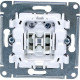 Выключатель с/у 1-кл 10А, IP20, Schneider Electric Glossa [GSL001211] платина