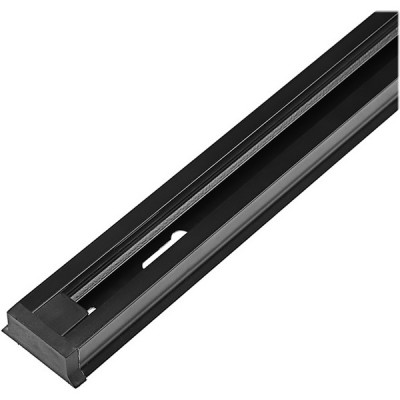 Шинопровод 1ф накладной 2м, Luazon TR-12B [4445765] черный