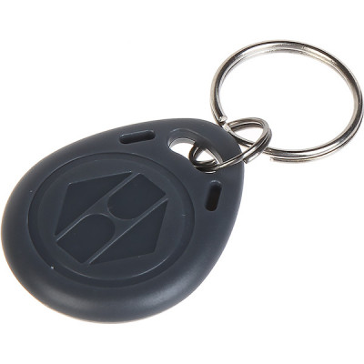 Идентификатор Mifare_AccordTec AT-ID03-MF Gray, брелок с кольцом серый