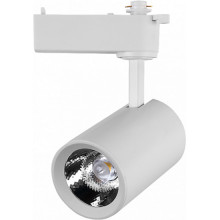Светильник трековый 1ф LED 20W, 4000K, 1620Лм, d85*105*145, 1xCOB 24°, GENERAL [GTR-20-1-IP20] белый