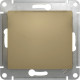 Выключатель с/у 1-кл 10А, IP20, Schneider Electric Glossa [GSL000411] титан