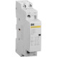 Контактор модульный КМ20-20М 20А 2п 230В AC, IEK [MKK11-20-20]