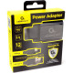 Зарядное устройство Cablexpert, 2хUSB 2.4A + кабель Lightning 1м, [MP3A-PC-36] черный